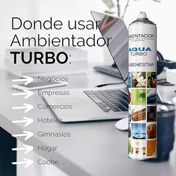 Ambientador PH Bienestar Aqua Turbo  Marofran (Olor Ropa Limpia) 750ml (2)