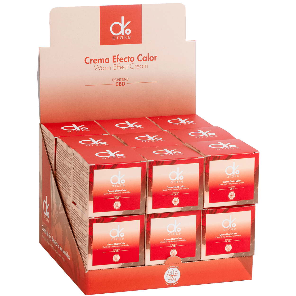 Arake Crema Efecto Calor 100ml (Expositor 18Und)
