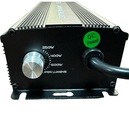 Balastro Electrónico PowerLux 600W regulable con Potenciómetro (3)