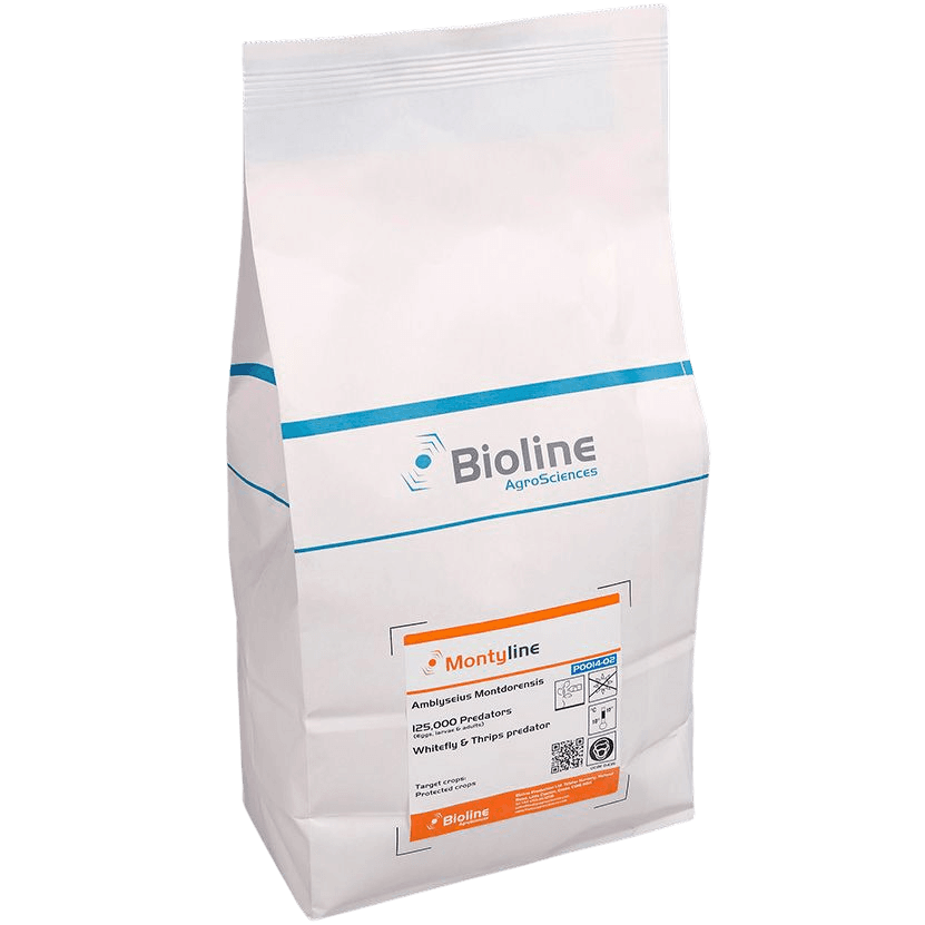 Montyline - Bolsa 5L - 125.000 Individuos - Amblyseius montdorensis (Trips / Mosca Blanca)