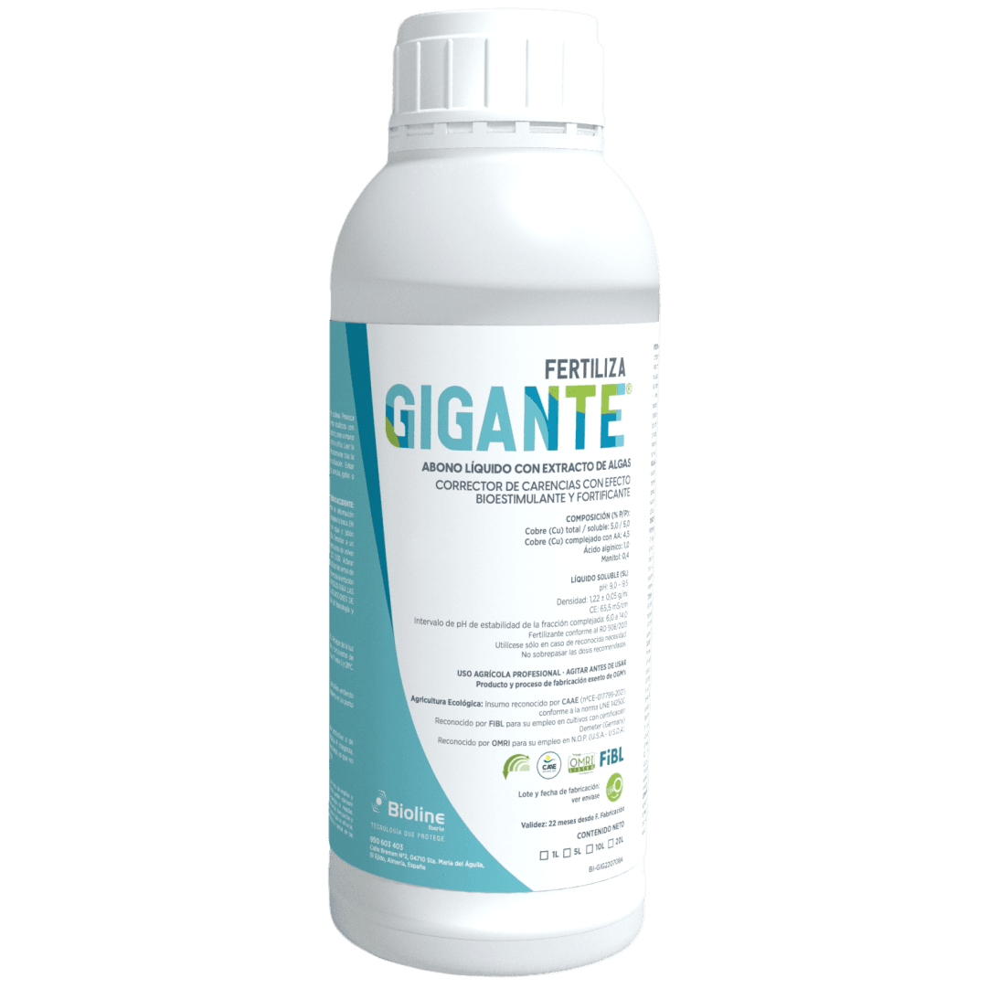 Fertiliza Gigante 1L (Bioestimulante Sin Residuos)