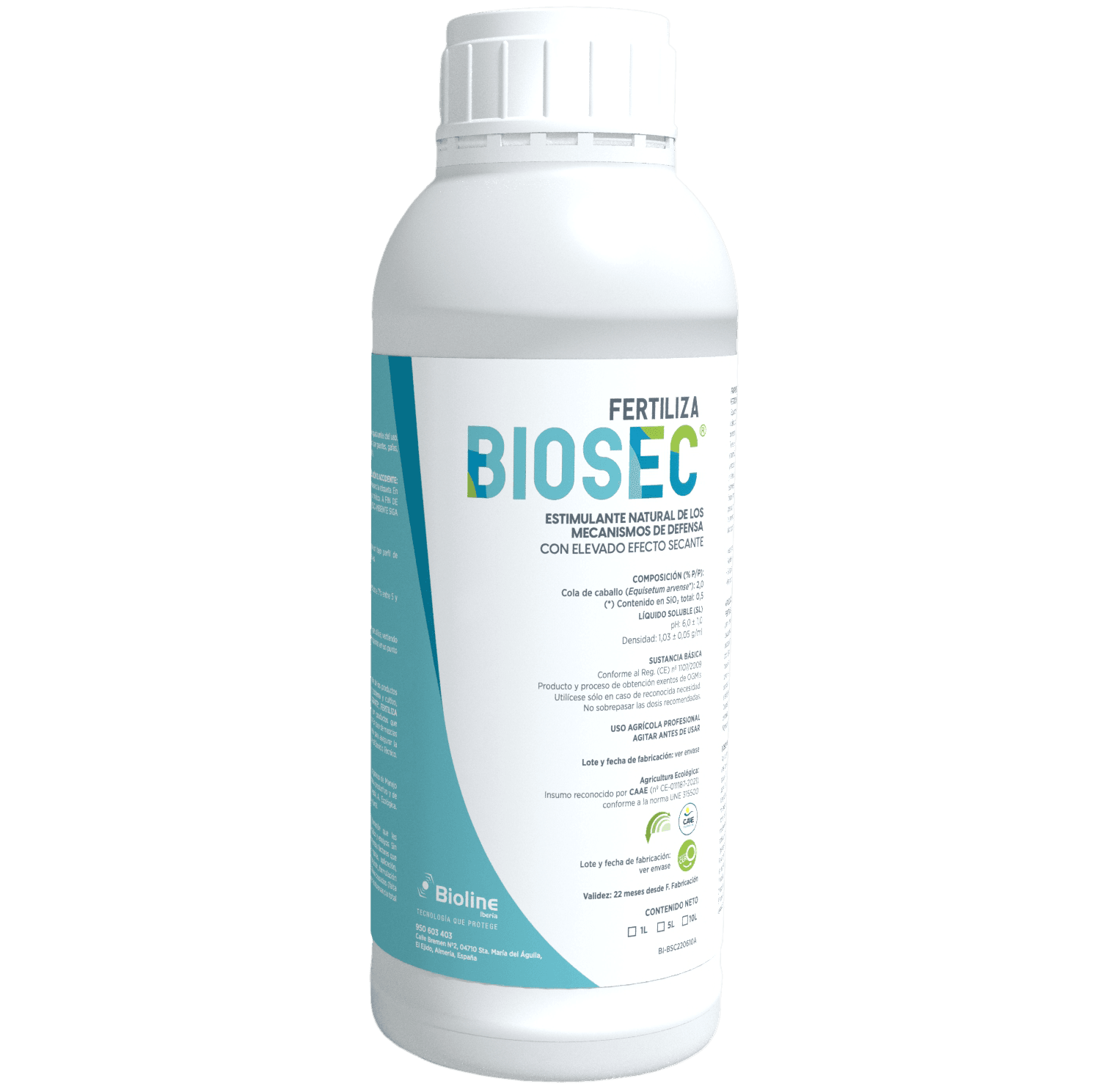 Fertiliza Biosec 1L (Bioestimulante Sin Residuos)