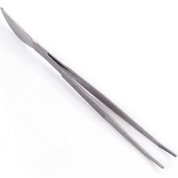 Pinza / Espátula Curva Dingmu 220mm - Inox. (2)
