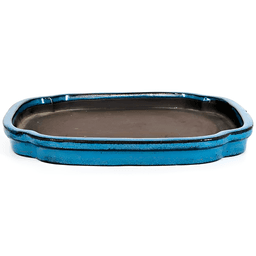 Plato Esmaltado Rectangular Azul 27.5 cm (1)