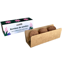 Meliflor Bombas de Semillas (Perejil, Cilantro y Romero) (1)