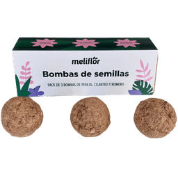 Meliflor Bombas de Semillas (Perejil, Cilantro y Romero) (3)