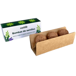 Meliflor Bombas de Semillas (Albahaca, Hierbabuena y Menta) (1)