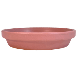 Kit Maceta Cerámica Meliflor Tubular 21x18cm + Plato 24cm (3)