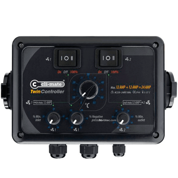 Cli-mate Twin Controller (24Amp)