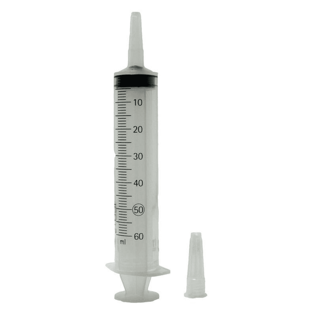 Jeringa 60ml Luer Cateter