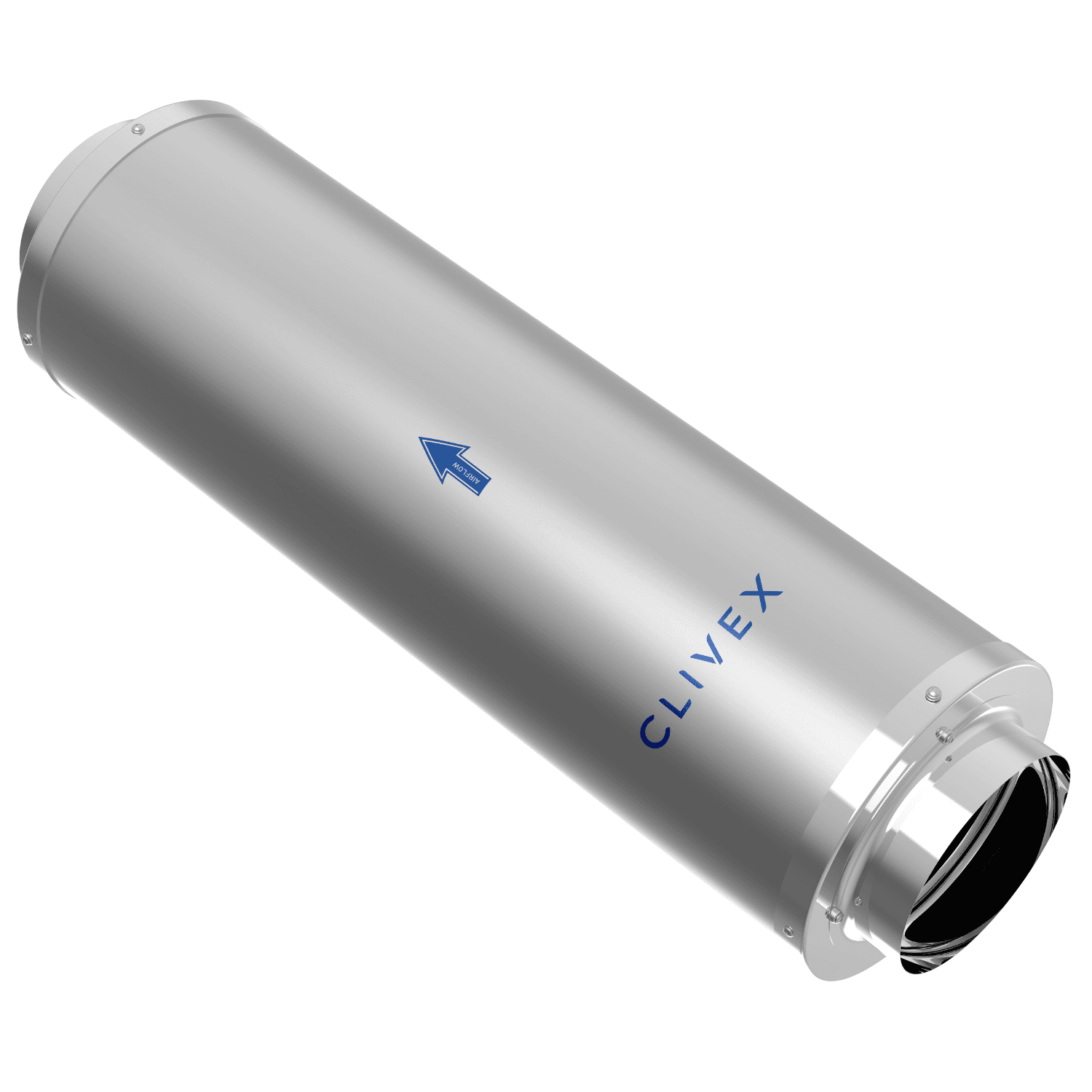 Clivex Filtro de carbón In-Line 250mm (1000-1100m³/h)