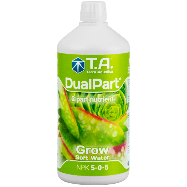 Terra Aquatica DualPart Grow Agua Blanda