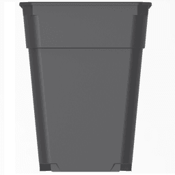 Maceta Alber Cuadrada Negra (Bolsa de 50 Uds) (3)