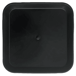 Plato Negro Cuadrado 23x23cm (Base 18x18cm) (Pack 200Uds) (1)