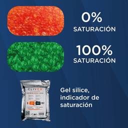 Clivex Gel de Silice Naranja 1-3 mm (Control de Humedad) 1Kg (4)