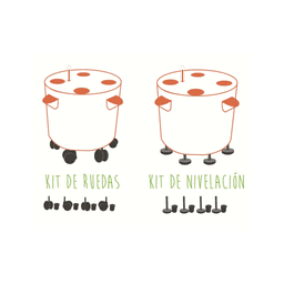 MyPot Kit de Ruedas (1)