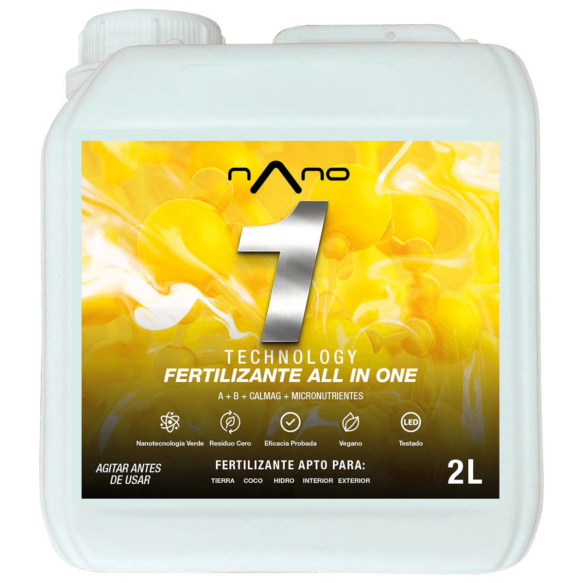 Nano 1 Fertilizante All in One para Crecimiento y Prefloración