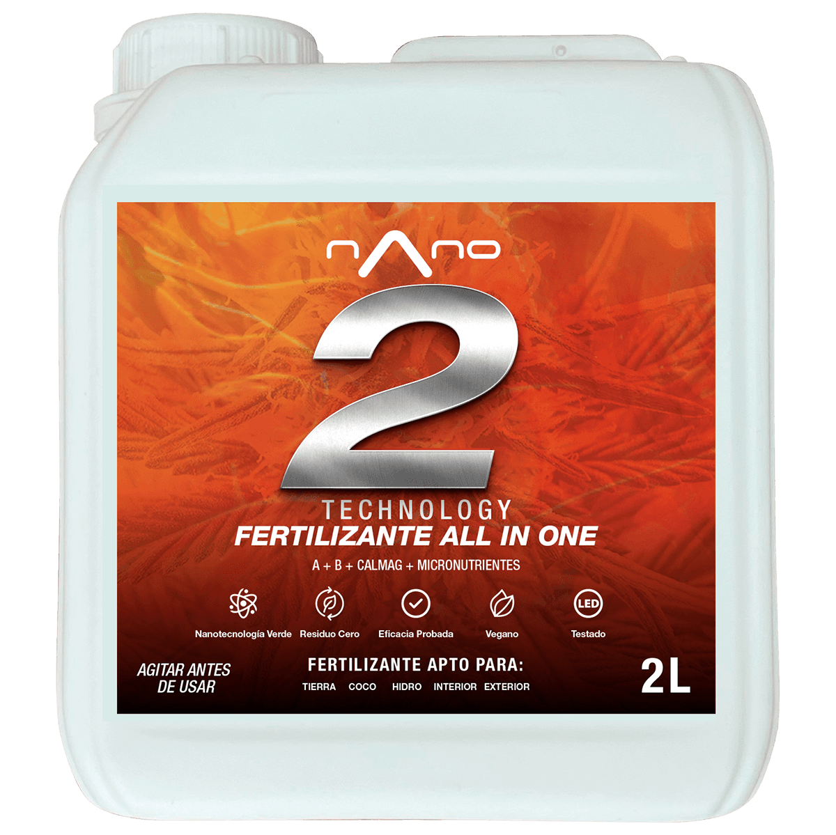 Nano 2 Fertilizante All in One para Floración y Finalización