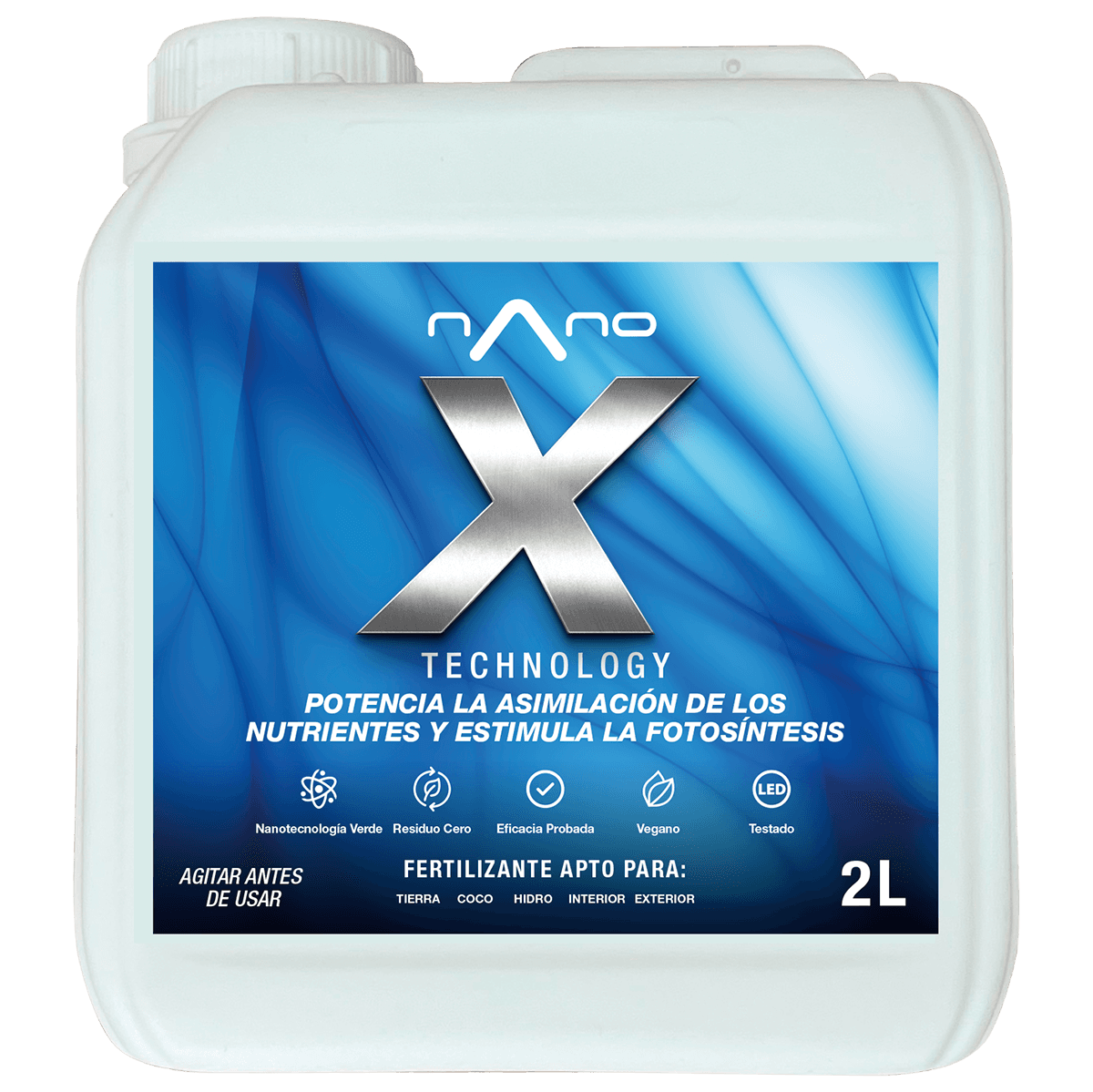 Nano X Complemento para Hidroponía y Aguas Blandas  
