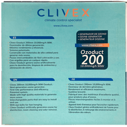 Clivex Ozoduct 200mm (10000mg/h) V.2 (4)