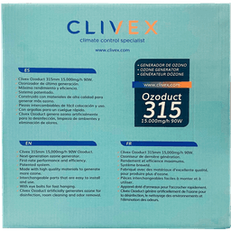 Clivex Ozoduct 315mm (15000mg/h) V.2 (4)
