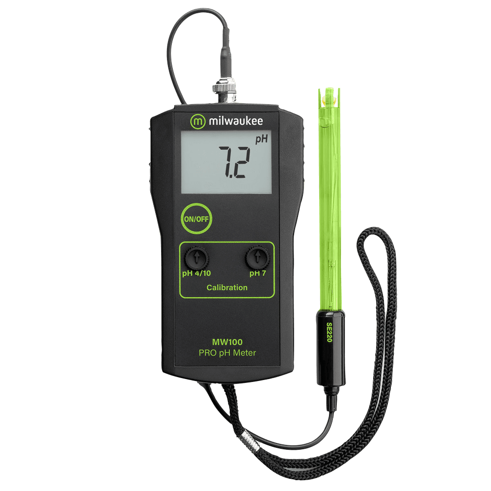 Milwaukee Medidor PH Portatil + Sonda 0.1 (MW100)