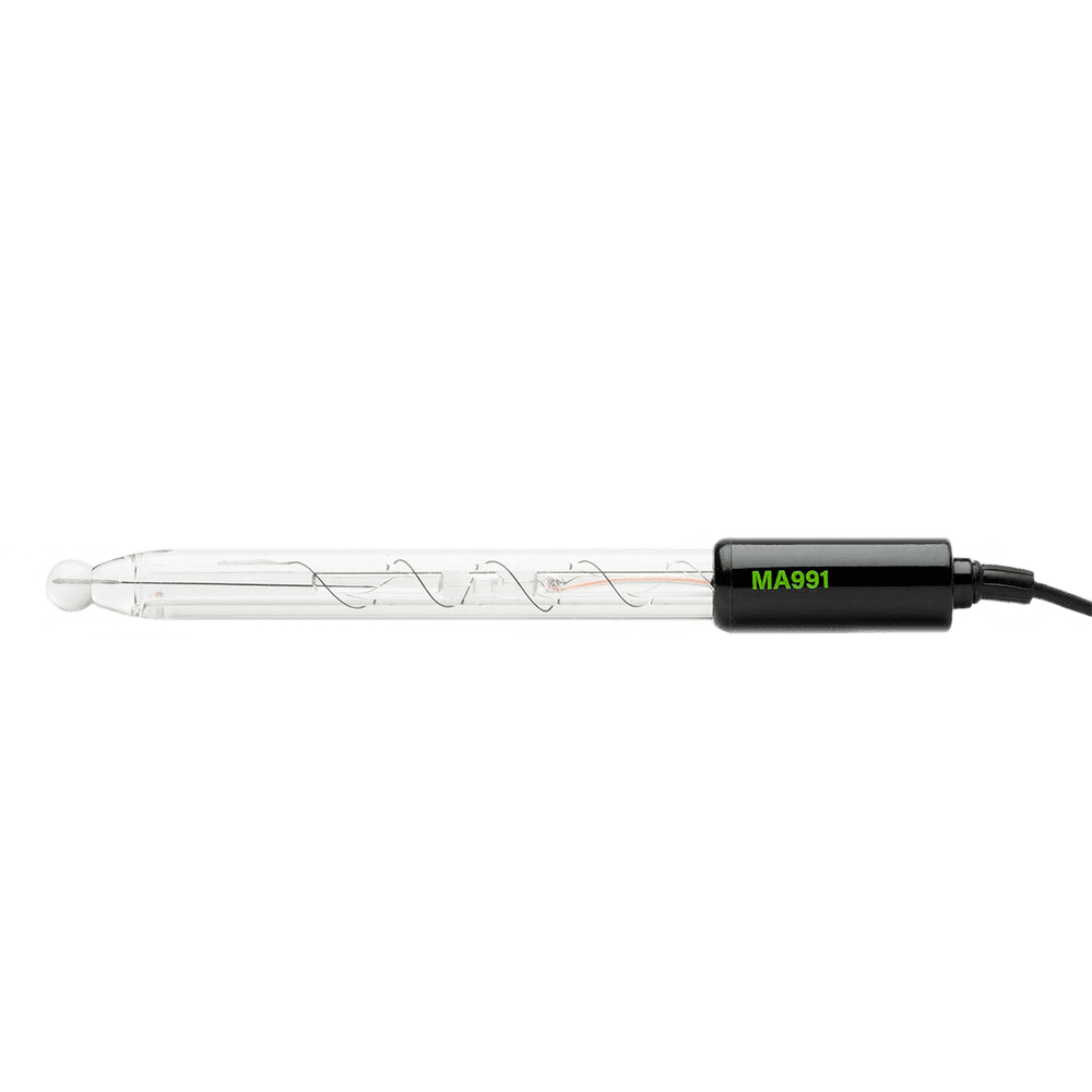 Milwaukee Sonda PH MA991B1 para Kit PH Tierra (Cable 1m - Conector Bnc - NO rellenable KCL)