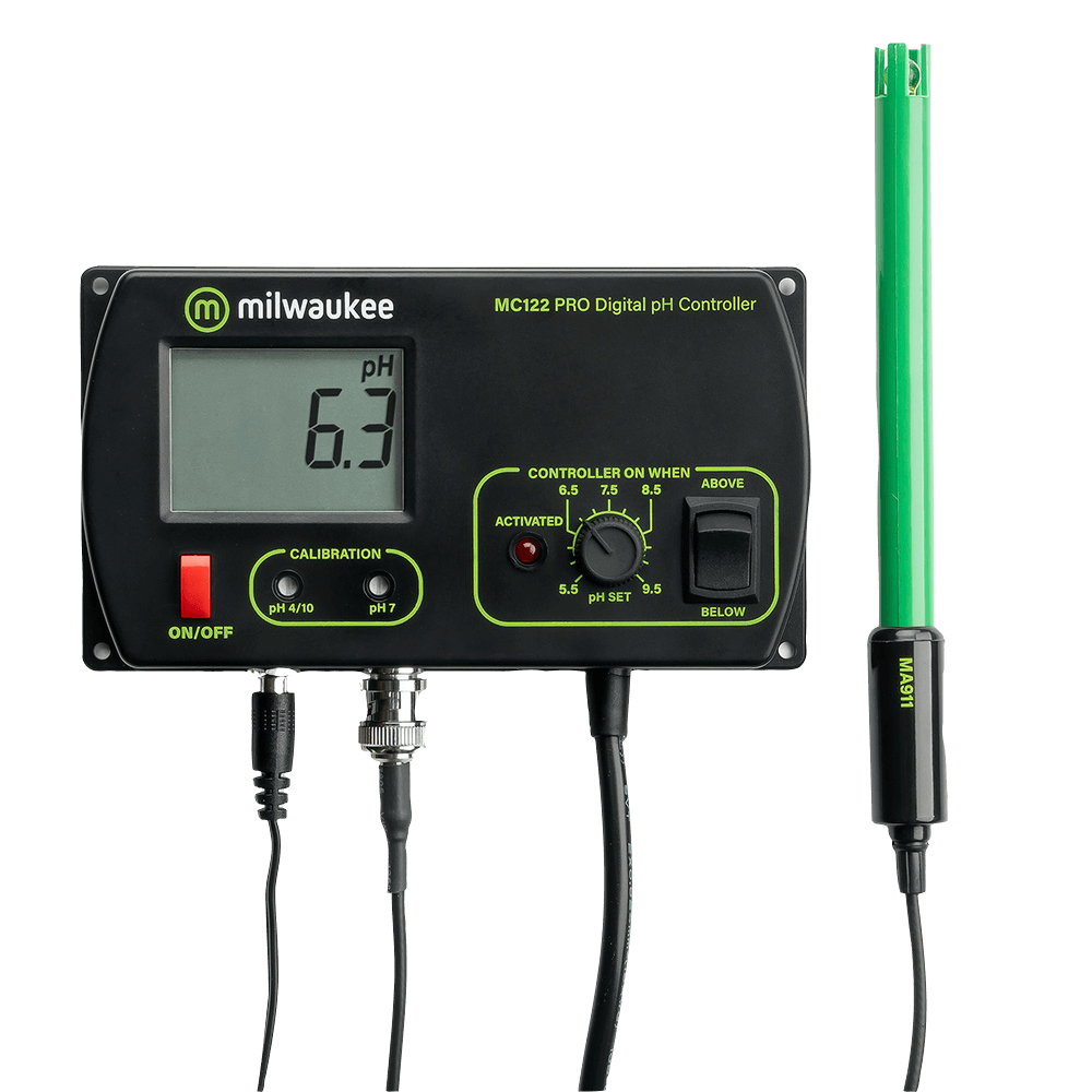 Controlador de PH MC122 (sin Bomba) Rango 0,0 a 14,0 pH