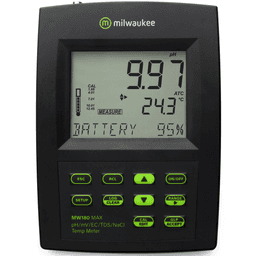 Milwaukee Medidor de mesa (MW180) pH/ORP/EC/TDS/Nacl/Temperatura (1)