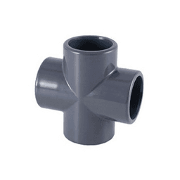 Cruz Igual PVC 1" Encolar (2)