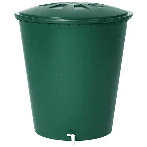 Deposito Polietileno Redondo Verde 210L ( + grifo)