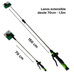 Meliflor Lanza de Riego Extensible Direccionable 1,5m (1)