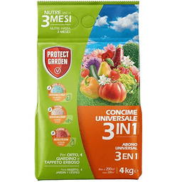 SBM Protect Garden Abono Granulado Universal 3 en 1 4Kg (1)