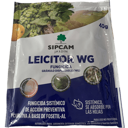 Sipcam Jardin Fosetil-AL 80 Sobre 40gr (Fungicida Mildius-Phytophthora) Fosetil 80% p/p (1)