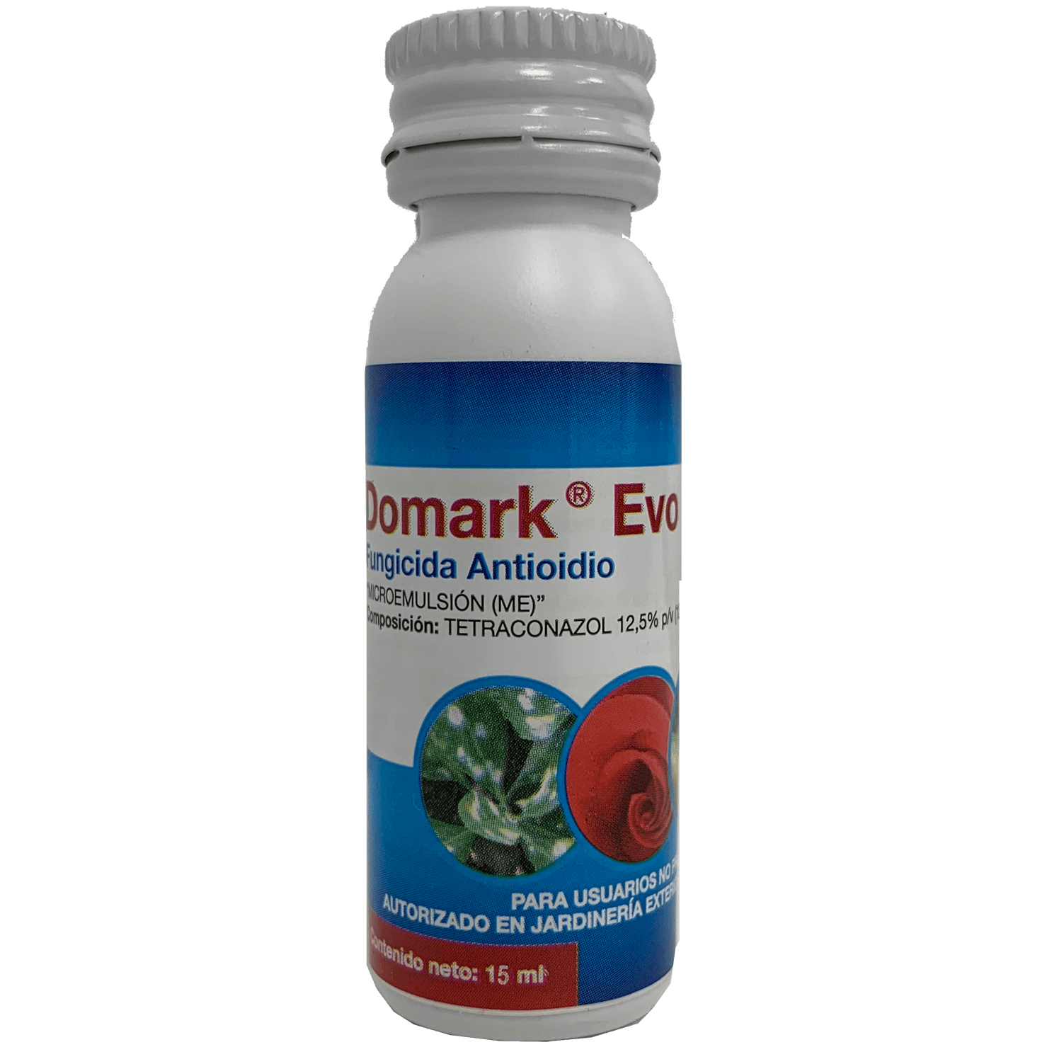 Sipcam Jardin Domark Evo 15ml (Fungicida Antioidio) Tetraconazol 12.5% p/v