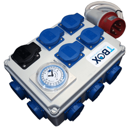 Temporizador Tempo Box 12H ( 12 Salidas + Toma Calefaccion) - 380V (1)