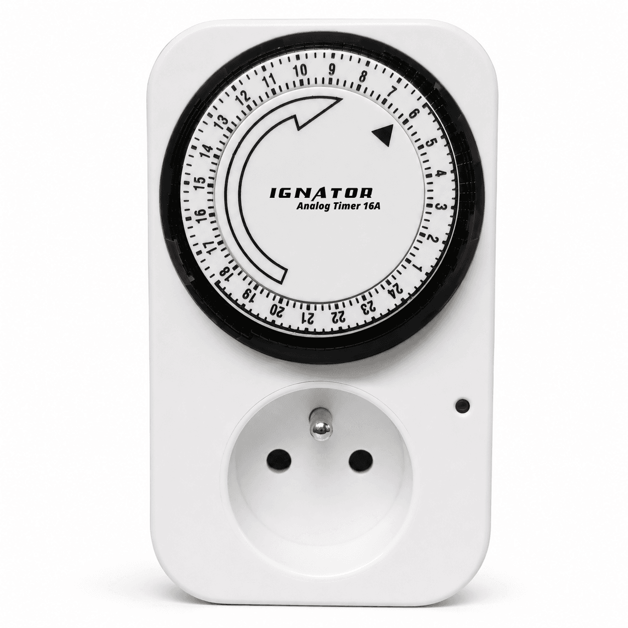 Temporizador Analógico 16A Ignator FR/CZ Type E