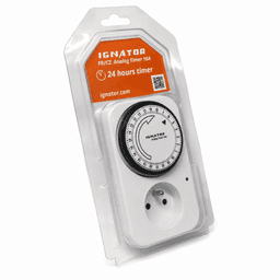 Temporizador Analógico 16A Ignator FR/CZ Type E (4)