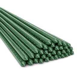 Meliflor Tutor plastificado Metálico hueco Verde (100Uds) (1)