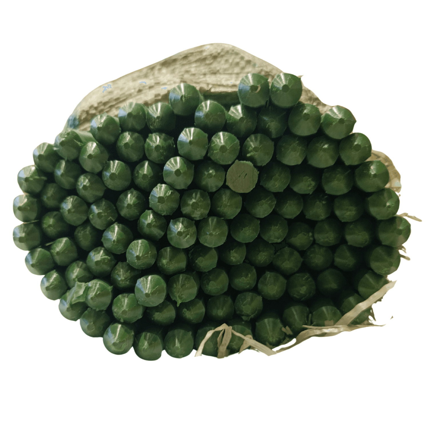 Meliflor Tutor Plastificado Metálico Verde (100Uds)
