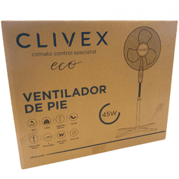 Ventilador Clivex Eco Pie V2 3 Velocidades 40cm (45W) (4)