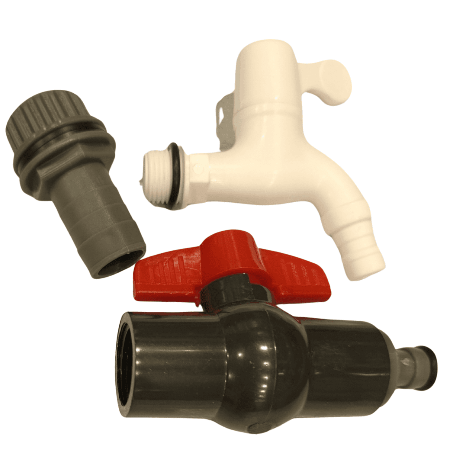 Meliflor Kit Desagüe, Grifo y Acometida para Depósito Fléxible Meliflor Kit Desagüe, Grifo y Acometida para Depósito Fléxible